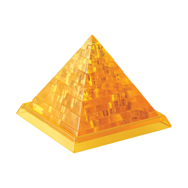 Pyramide de cristal 3D