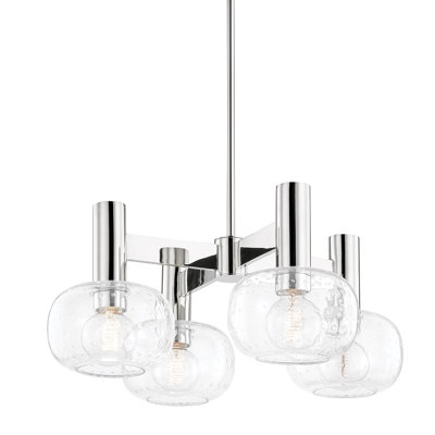 Lustre linéaire moderne à 4 lumières Spoutnik