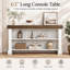 63 " W Console Table