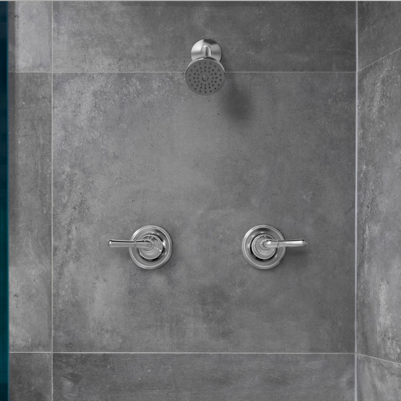 Shower Faucet with Rough in-Valve, Chrome