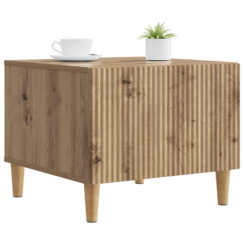 Coffee Table with Storage, Artisan Oak, 40cm H x 50cm L x 49cm W