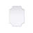 Notched Metal Mirror 27x36 inch in Silver-1472379609-1472379613