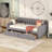 Twin Size Upholstered Daybed With Drawers, Wood Slat Support-711965751