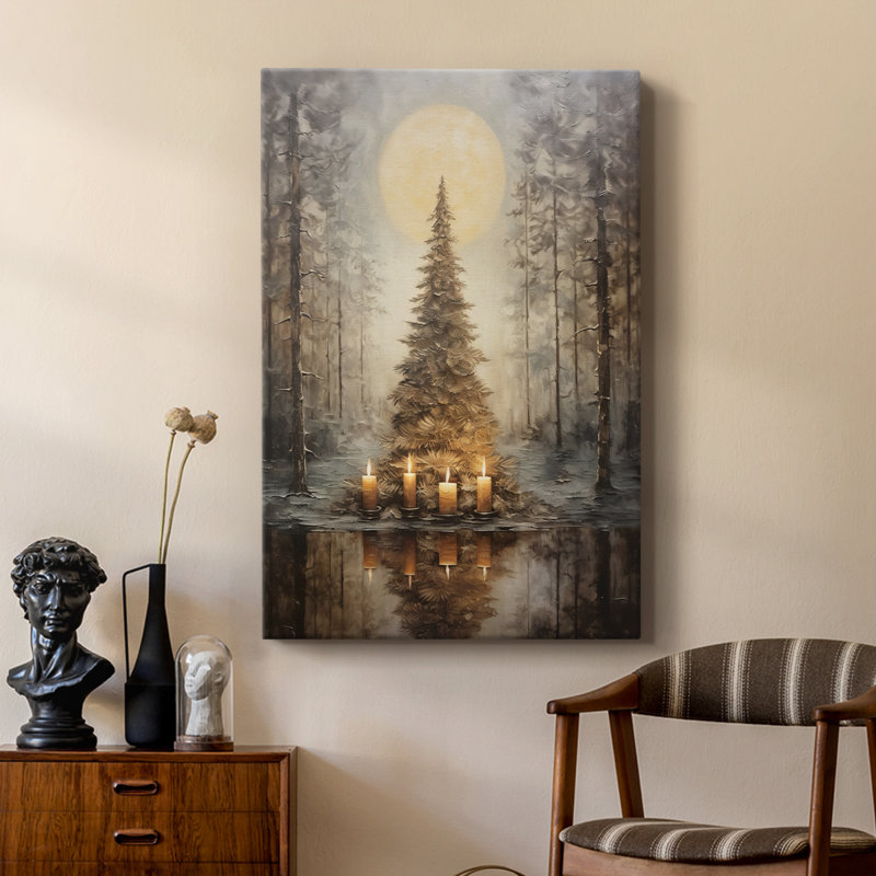 Art des Fêtes de Noël Dxxvii - galerie Cavas sur mesure, H 18 po x l 12 po