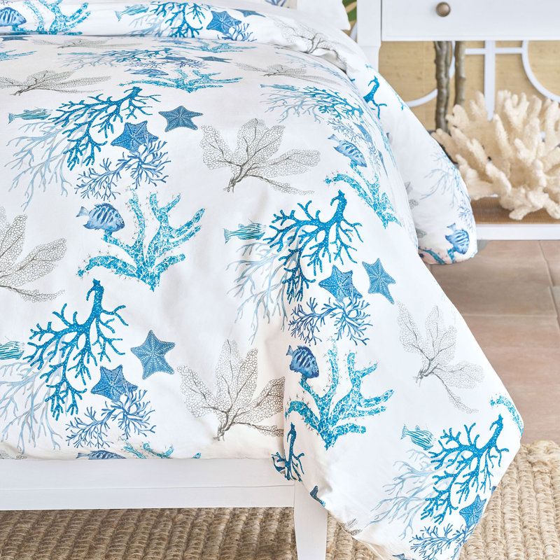 Vizcaya Comforter, Super Queen Comforter, Hand Tacked