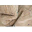 Tapis beige classique de style Gabbeh 8 x 8 avec des détails colorés délicats