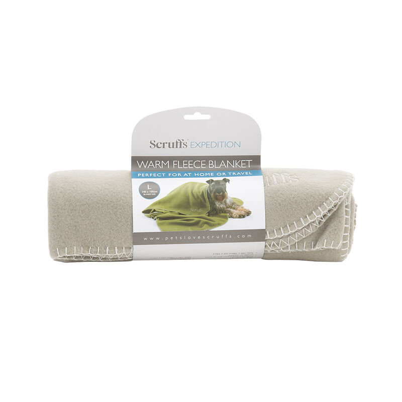 Fleece/Microfiber Pet Blanket, Storm Grey, 140cm x 100cm