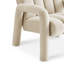Chaise d'appoint Tubbi, champagne-1025739841