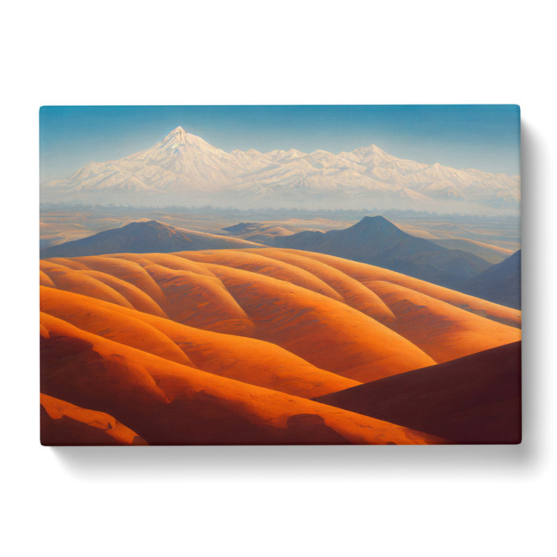 Grand Mountain Landscape - Wrapped Canvas, 50cm H x 76cm W x 3cm D