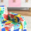 AIYAPLAY Kids Armchair 2 in 1 Foldable Toddler Chair Multicoloured