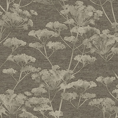Dahliana Serene Seedhead 33' L x 21" W Wallpaper Roll