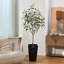 Eucalyptus artificiel Adcock en pot, plante verte, faux eucalyptus pour la décoration intérieure-629072326