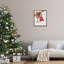 "Rustic Winter Bells", art mural sur toile flottante brune par Emma Leach-286348118-286348117