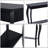 39.4" W Console Table with Storage Shelf and Distinctive Leg Design-1776798804-1776798805