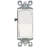 Leviton Decora 15 Amp Three Pole Rocker 3-Wattay Illuminated Switch Watthite 1 Pack