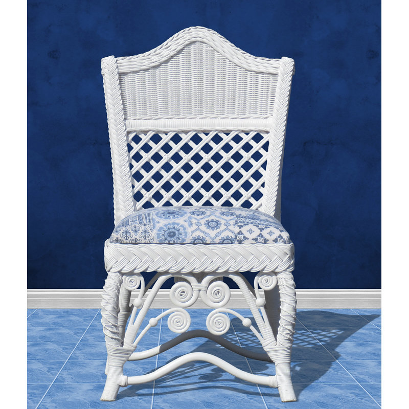 Stennett 20'' H Side Chair, White, Callie Coffee