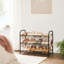 9 Pair Stackable Shoe Rack