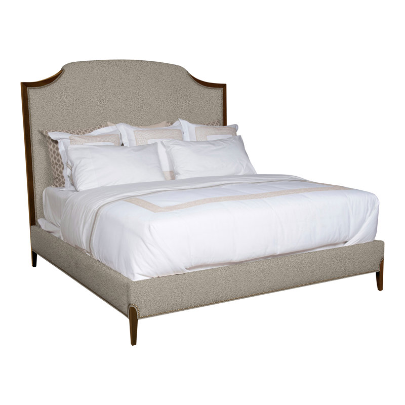 Lillet Upholstered Bed, Casa Blanca, Tuck Linen, Yes