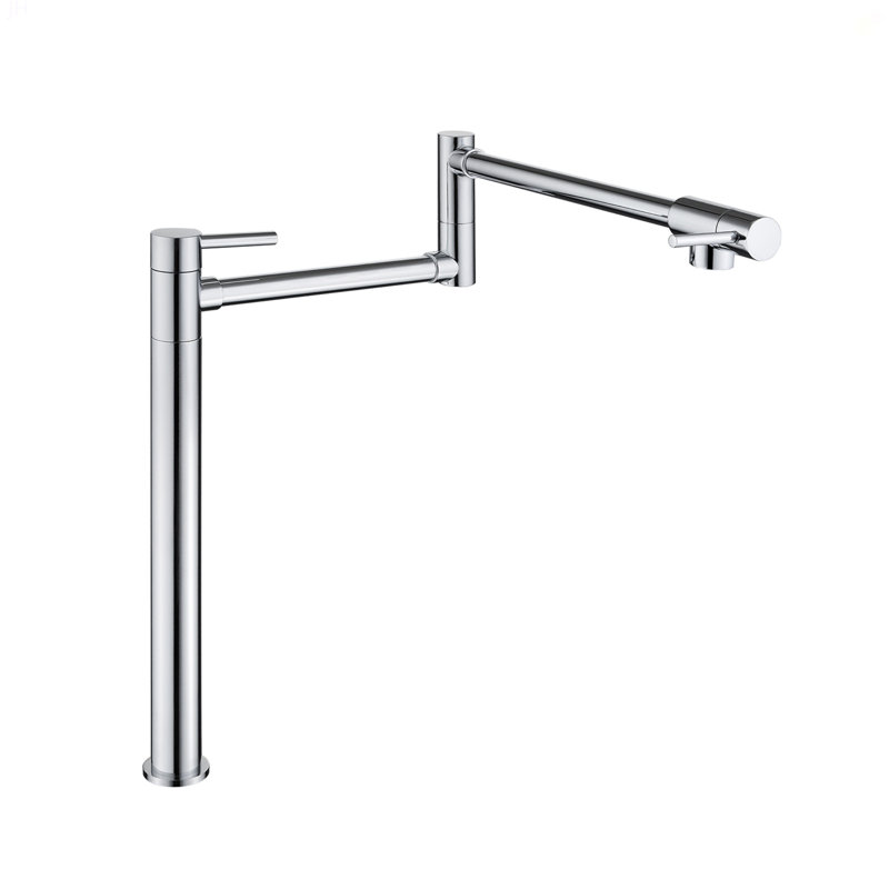 Pot Filler Faucet With Extension Shank, Chrome