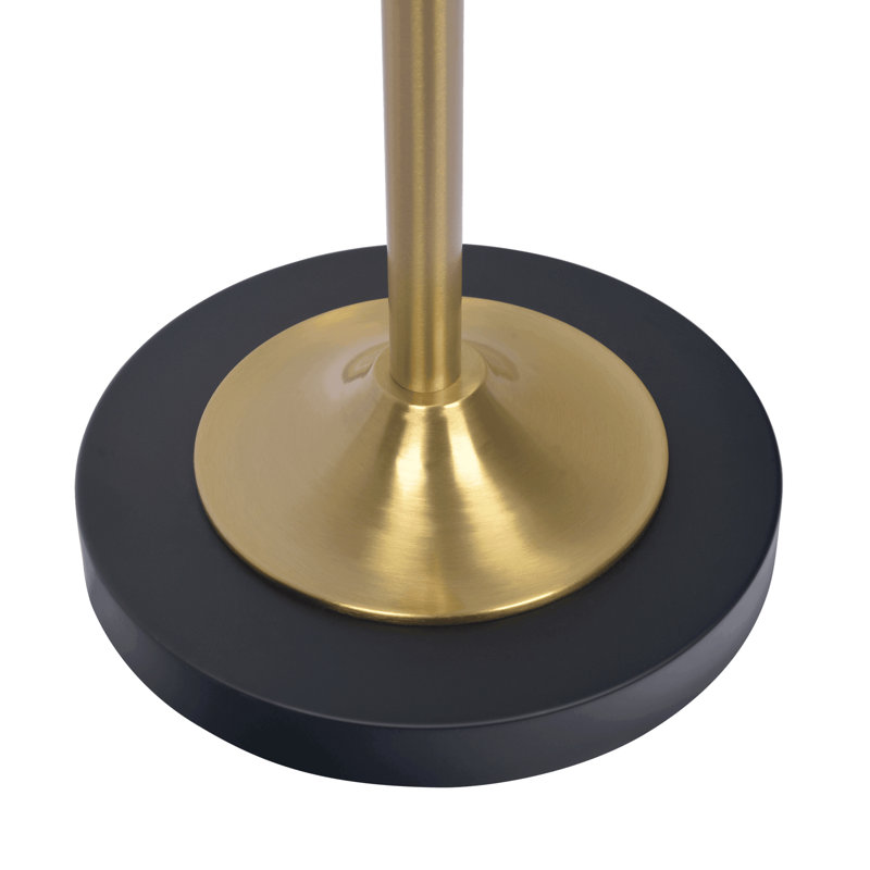 Lampe sur pied en laiton doré avec interrupteur à 4 voies Axis