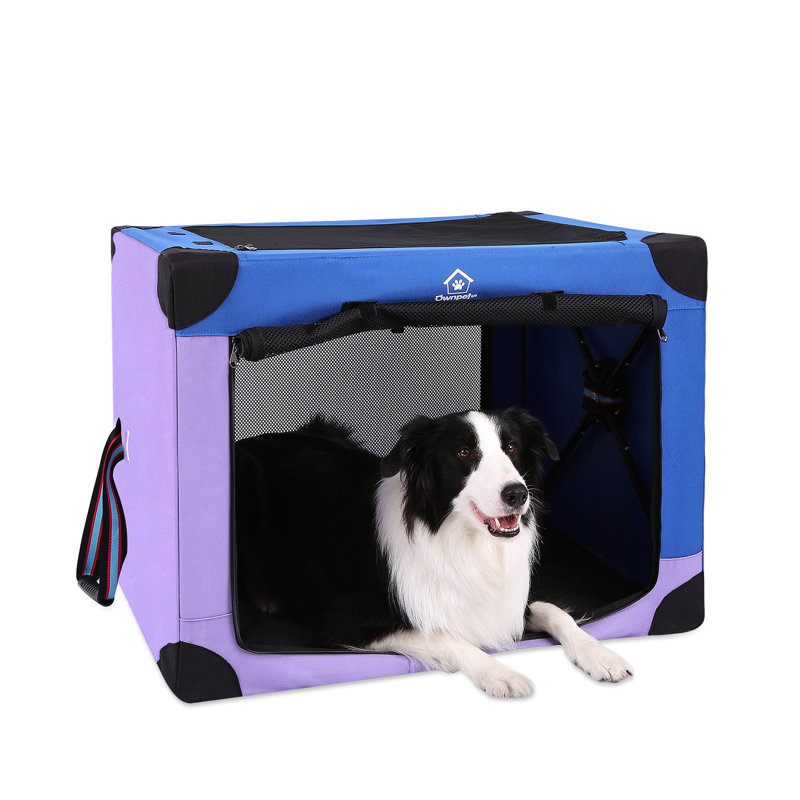 Collapsible Dog Crate L Size, Medium (26" H x 26" W x 38" D)