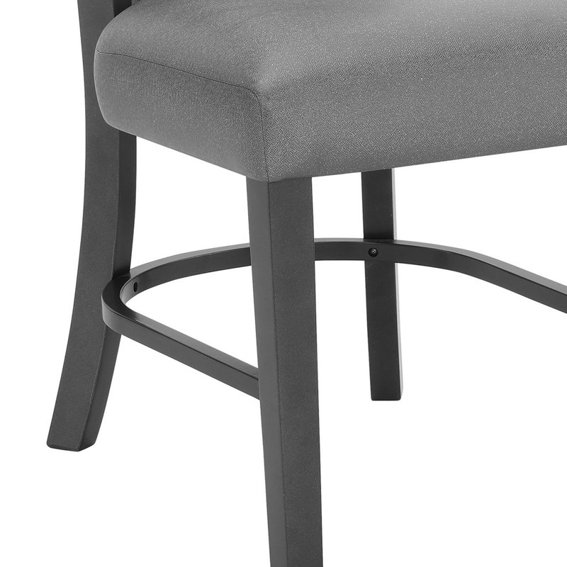 Chaise d'appoint Guice, Gris