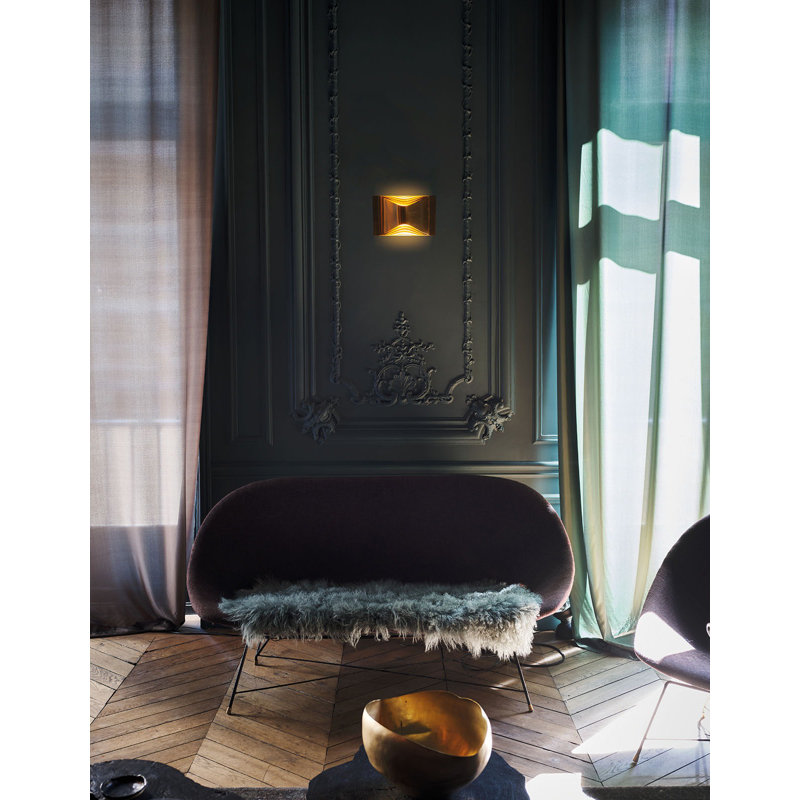 Respiro Wall 1 - Light LED Flush Mounted Sconce,  7.09" H x 11.38" W x 2.83" D