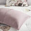Couette rose poudré taille King - Ensemble de 8 pièces en coton style shabby chic avec imprimé floral et jupe de lit imprimée, taies d'oreiller décoratives de style européen-136059057