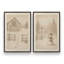 Ensemble de 2 impressions sur toile Frosted Memories-1520662297-1520662300-1520662283