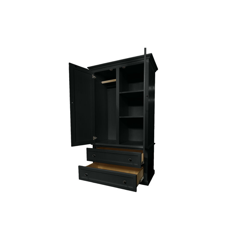 Armoire-penderie Modern, Noir