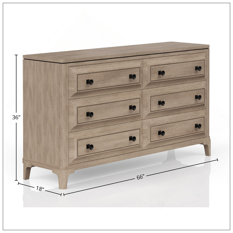 Commode 6 tiroirs Modern