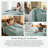 Southshore Fine Linens Vilano Duvet Cover Set, Oversized 110 GSM Microfiber Bedding with Hidden Zipper Closure and 4 Corner Ties, 1 Pillow Sham, Twin/Twin XL, Sky Blue-850210344-850210329
