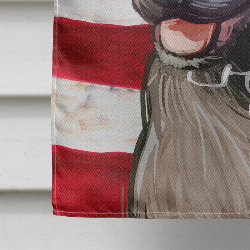 Polyester à 2 côtés 28 x 40 po drapeau maison, Taiwan