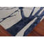 Vero Abstract Hand-Knotted Ivory/Royal Blue/Navy Area Rug-28585759