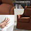 Fauteuil décoratif pivotant avec coussin lombaire l 29,5 po Claudio-815590144-815722988