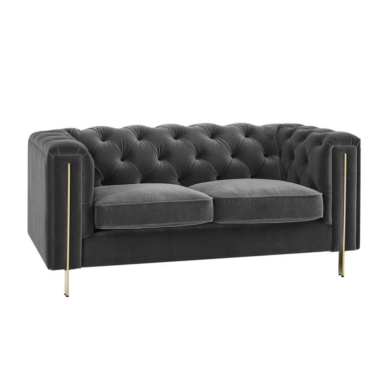 Charlotte 2 Seater Sofa, Grey