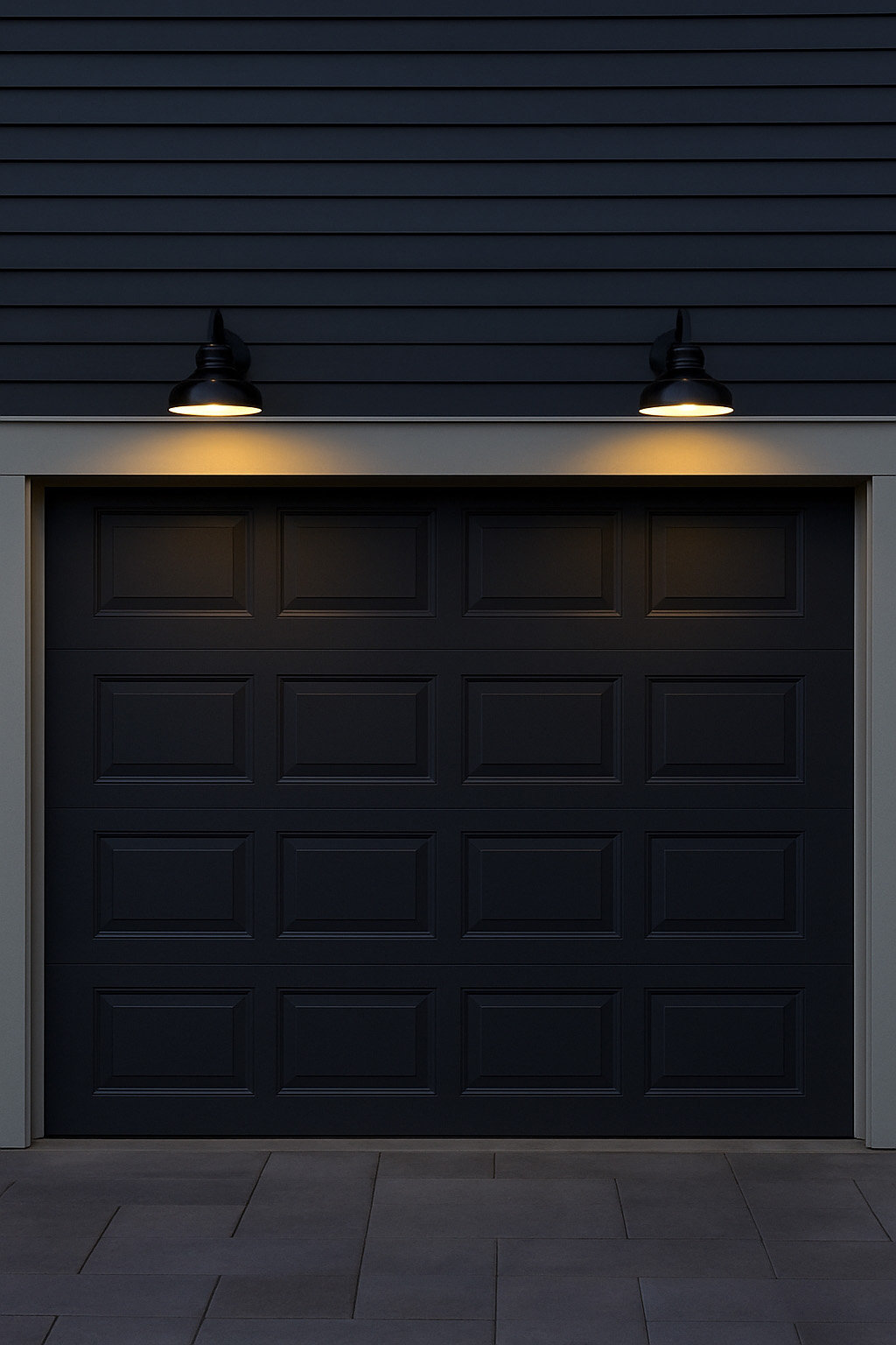 Arloe Aluminum Wall Light, Gloss Black