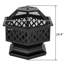 Hexagon Steel Smokeless Fire Pit