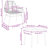 Garden Dining Set Brown And Black-816682855-816682854