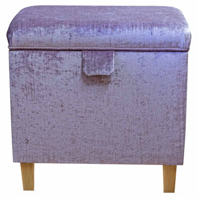 50.8 cm W Rectangle Footstool with Storage