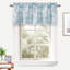 Younts Floral Tailored Window Valance