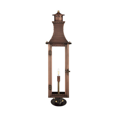 Haskell 29'' Plug-in Outdoor Lantern