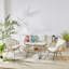Durazo 4 Seater Dining Set with Cushions