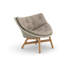 Mbrace Outdoor Teak Lounge Chair-78343789-78343791