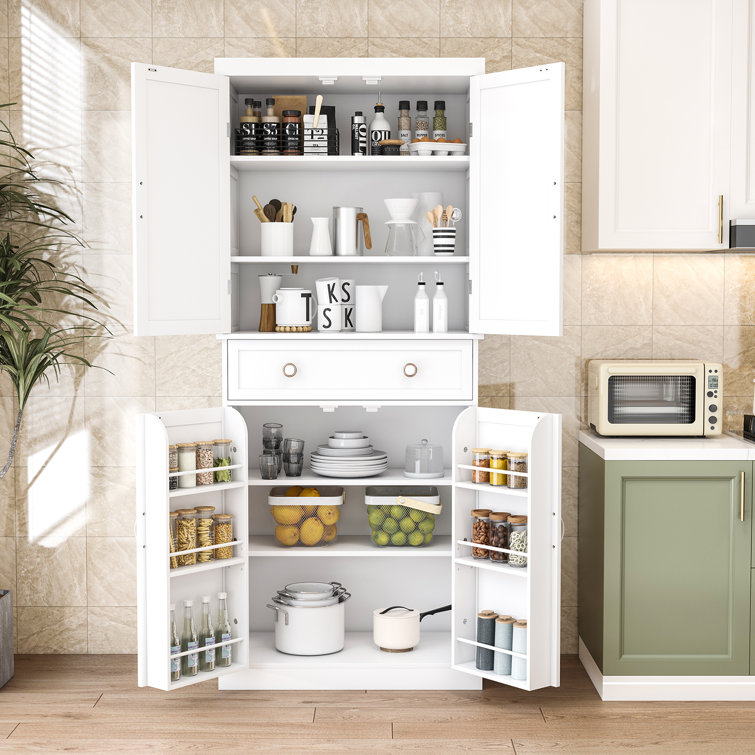 August Grove® Antioca 63'' Kitchen Pantry