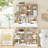 Bookcase w/Drawer, Multifunctional Open Bookshelf, Storage Organizer-1660566836