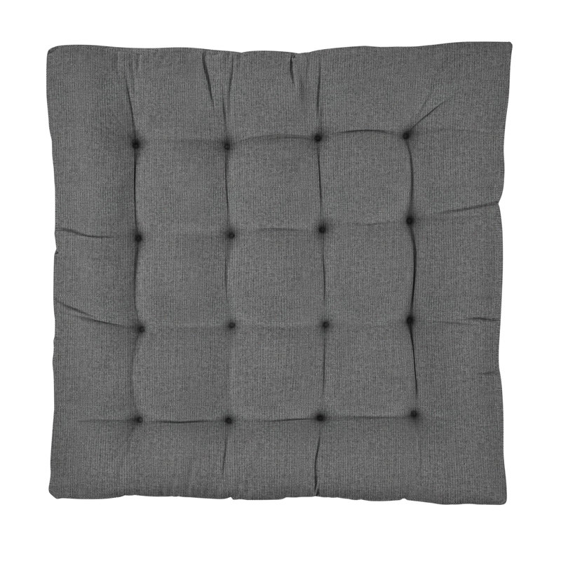  Coussin de sol intérieur / extérieur Sunbrella®, Gris, H 40 po x l 40 po