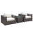 Shearin Patio Conversation Set with Cushions