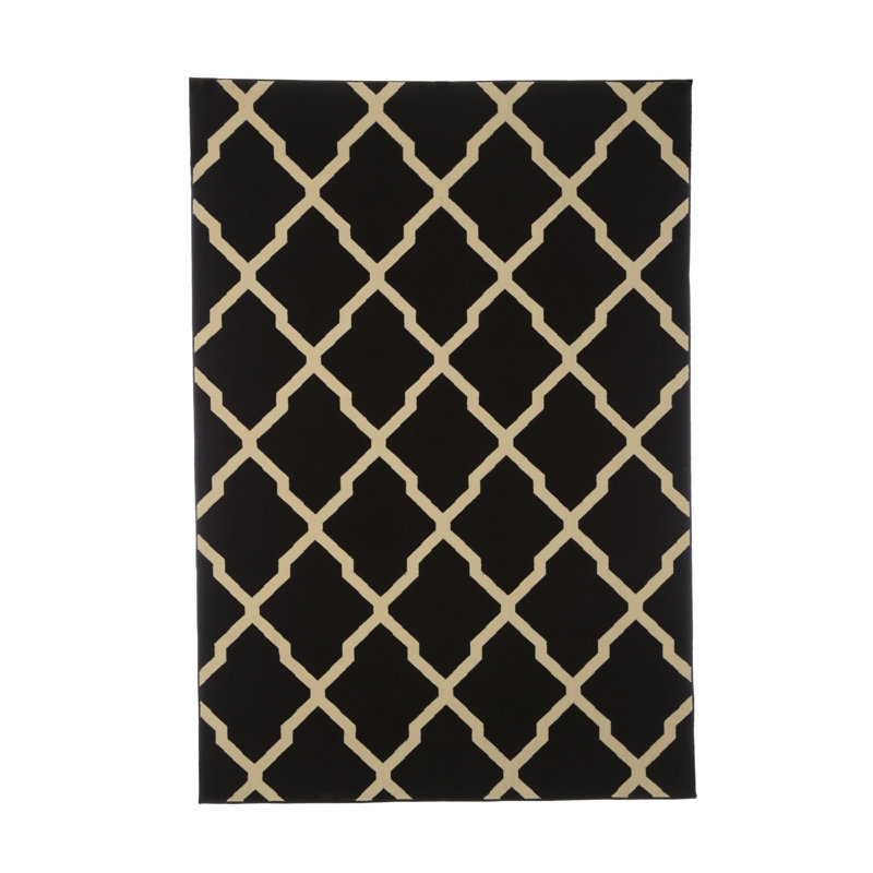 Geometric Indoor Rug, Rectangle 5'3" x 7'9"