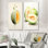 Ensemble de salon Minimalist Cantelope Essence I - Melon
